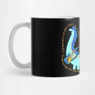 rock spirit, dinosaur Mug